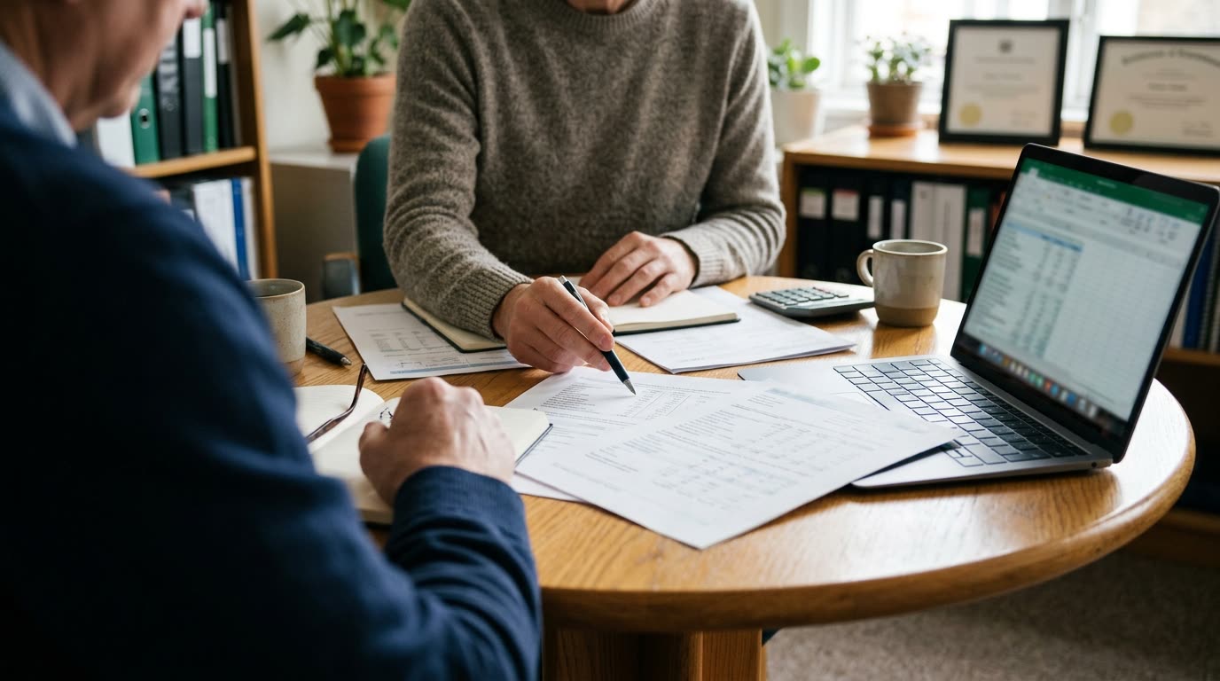Rendez-vous avec un client au bureau